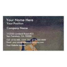 Radha At Night. Mughal Painting Ca 1650Th By Indis Business Card Template
