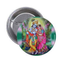 Radha Krishna Pins