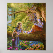 Radhe Shyam! Print