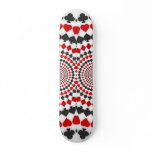Radial Card Suits: Skateboard