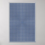 Radial Multiplication Table Print