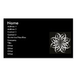 radial_single_2, Name, Address 1, Address 2, Co... Business Card Templates