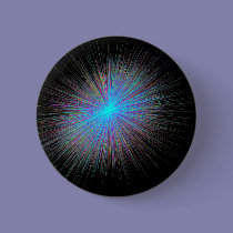 Radiant Blue Starburst buttons