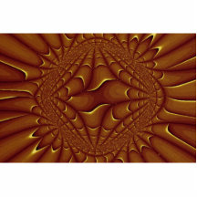 Radiant burst Fractal Acrylic Cut Outs