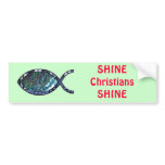 Radiant Fish Bumper Sticker