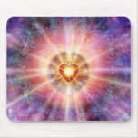 Radiant Heart Mouse Pads