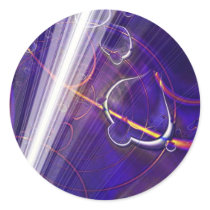 Radiate Round Sticker