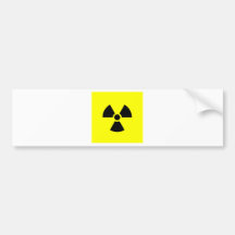 Radiation Bumper Sticker