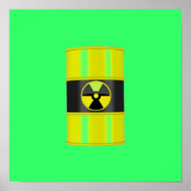 radiation framed art - hottest design! poster