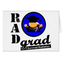 Radiation Grad MALE BREAST CANCER Cards