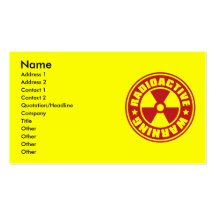 Radiation_S Business Card