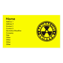 Radiation_S Business Card Template