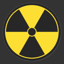 Radiation Symbol Sticker stickers