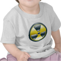 radiation symbol tshirts