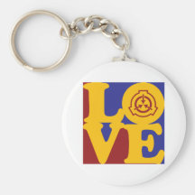 Radiation Therapy Love Key Chain