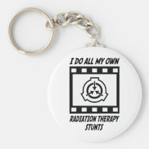 Radiation Therapy Stunts Key Chains