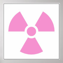 Radiation Trefoil Sign Symbol Warning Sign Symbol