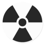 Radiation Trefoil Sign Symbol Warning Sign Symbol