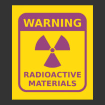 Radiation Warning Sign Poster posters