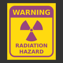 Radiation Warning Sign Poster posters