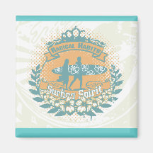 Radical Habits Surfing Magnet