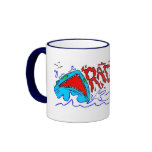 Radical Shark Coffee Mugs