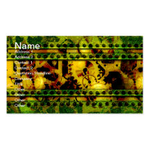 Radical Steampunk 2 Card Business Card Templates
