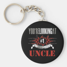 Radically Awesome Uncle Key Chains