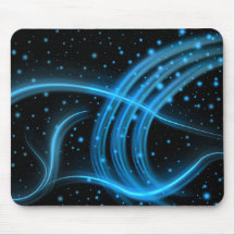Radience dans le bleu tapis de souris