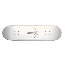 Radio Antenna Custom Skateboard