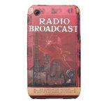 Radio Broadcast-Red Case-mate Iphone 3 Case