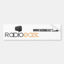 Radio East Bumper Sticker