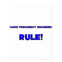Radio Frequency Engineers Rule! Postcards