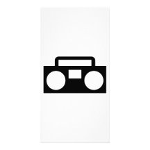 Radio Music Photo Card