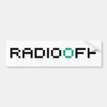 Radio OFF Adhésifs Pour Voiture