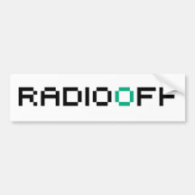 Radio OFF Adhésifs Pour Voiture