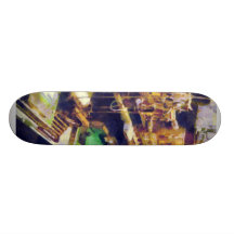 Radio Room Custom Skateboard