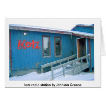 RADIO STATION  (2), kotz radio station by Johns... Card