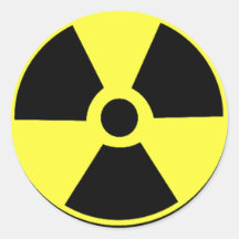 Radioactif Autocollants