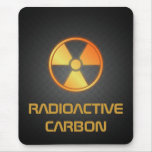 radioactive carbon fiber mousepad
