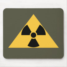 Radioactive Emblem Mousepad