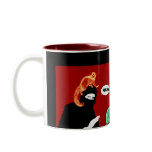 radioactive monkey v. ninja mug