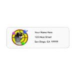 Radioactive Neon Paintball Shooter Labels