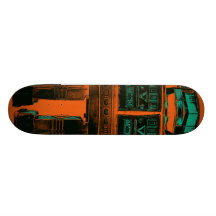 Radioactive Robot Rebellion Skate Boards