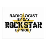 Radiologist Rock Star by Night Post Card
