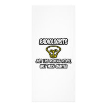 Radiologists...Regular People, Only Smarter Custom Rack Card