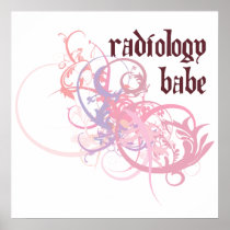 Radiology Babe Print