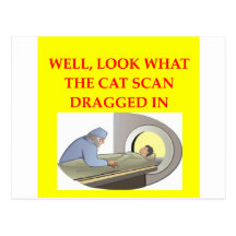 radiology joke post card