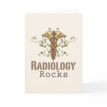 Radiology Rocks Radiology Greeting Card