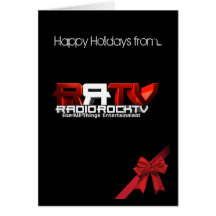 RadioRockTV Holiday Greeting Card